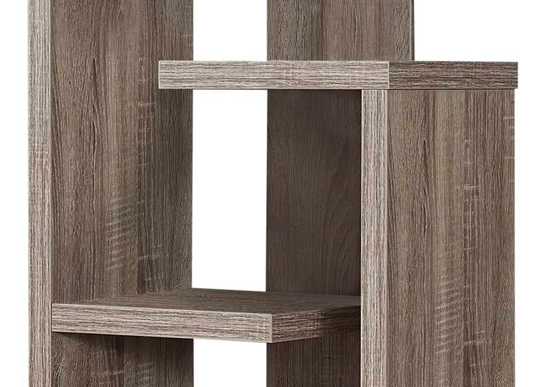 Hayley 18.5\"  4-Shelf Open Bookcase - Taupe