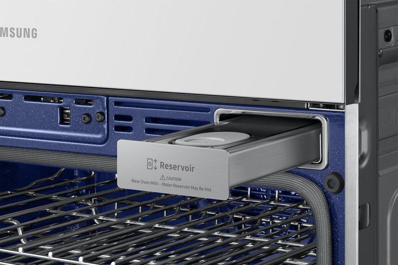 Samsung 30\" 7 Cu. Ft. Electric Micowave Combination Wall Oven - White - NQ70CB700D12AA