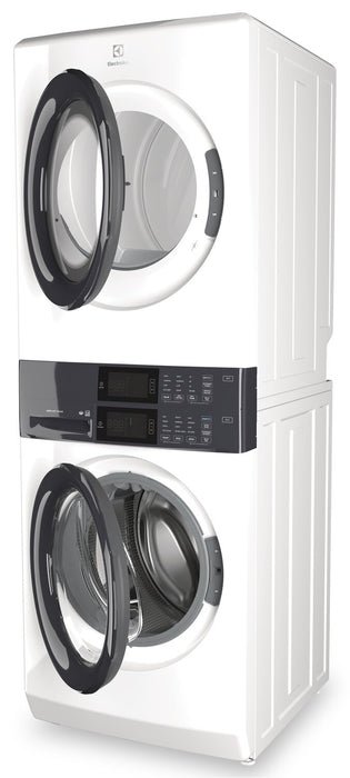 Electrolux 5.1/8.0 Cu. Ft. Front-Load Laundry Tower - White - ELTE730CAW