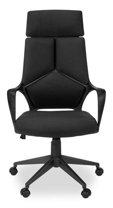 Hayes 25\" Executive Office Chair - Black