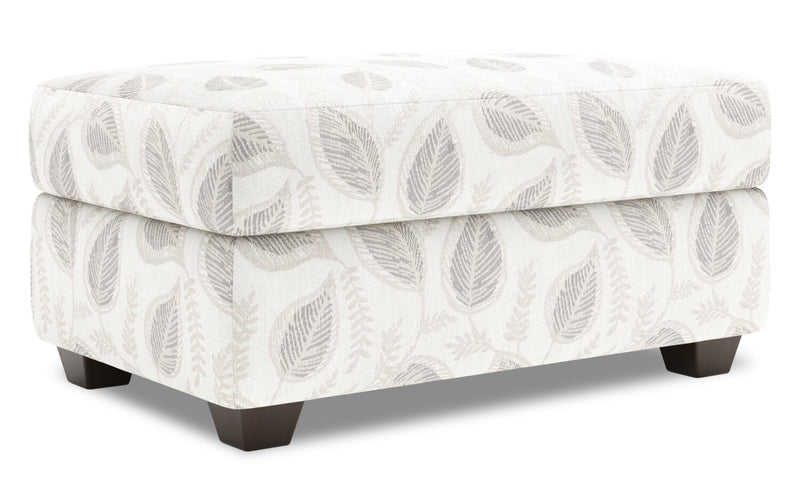 Made in Canada Customizable Sofa Lab The Trunk 39\" Fabric Storage Ottoman - Prairie Multicolour