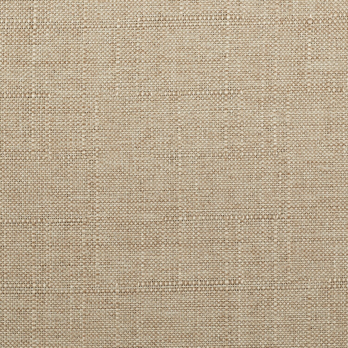 Kyra 28.5\" Linen-Look Fabric Accent Chair with Curved Arms and Wood Frame - Taupe