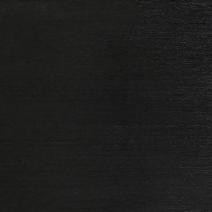 Bronx 16\" Rustic Chairside Table with Storage and Shelf - Charcoal Wood