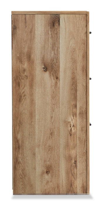 Derekson Bedroom 6-Drawer Dresser, 58.7\"W x 36.4\"H - Natural