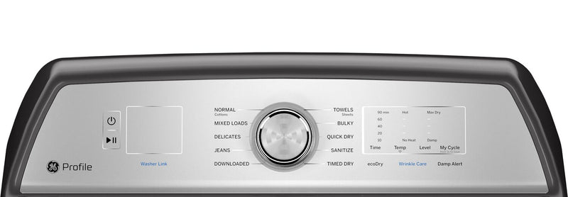 Profile 7.4 Cu. Ft. Electric Dryer with Washer Link  - PTD60EBMRDG