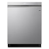 LG 24\" 44 dBA Built-In Top-Control Smart Dishwasher with QuadWash®Pro  - Smudge Proof Stainless Steel - LDPS6762S