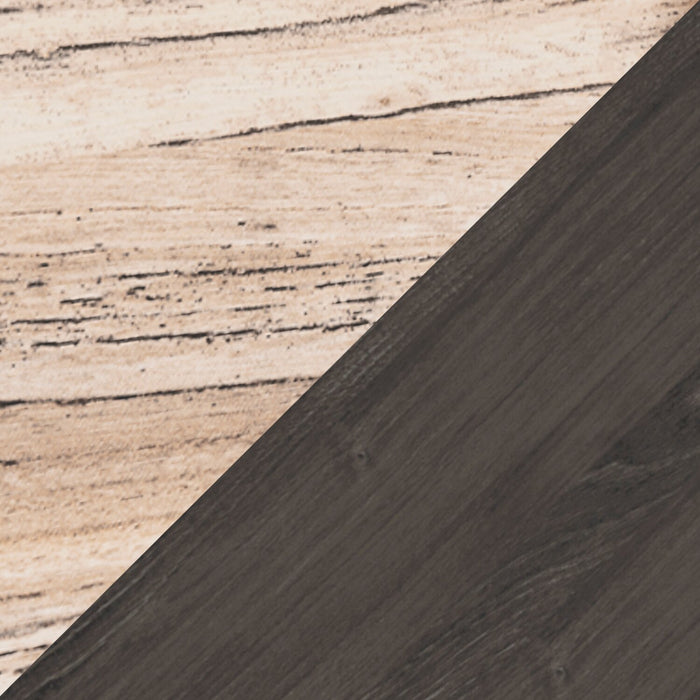 Wolf Bedroom 6-Drawer Dresser, 59\"W x 33.9\"H, Modern Mid-Century - Two-tone Brown & Natural