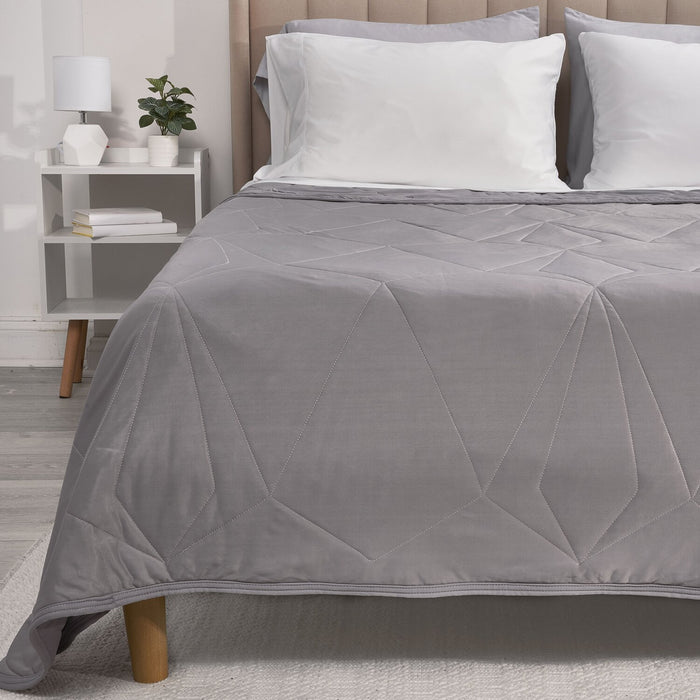 BEDGEAR Queen Cooling Blanket - Grey