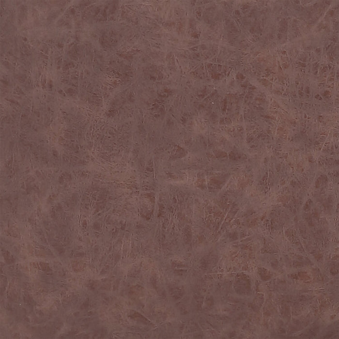 Amos 5pc Dining Set with Table & 4 Chairs, Metal, 60\"W - Brown