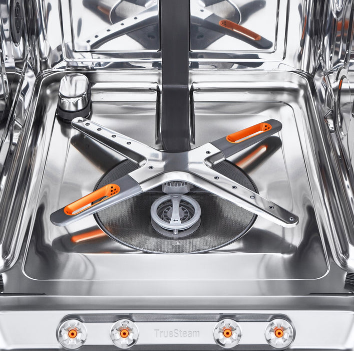 LG 24\" 42 dBA Built-In Top-Control Smart Dishwasher with QuadWash®Pro  - Smudge Proof Black Stainless Steel - LDTH7972D