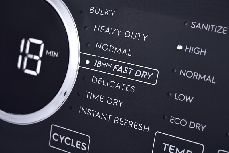 Electrolux 8 Cu. Ft. Electric Dryer with Steam - White - Stackable - ELFE743CAW