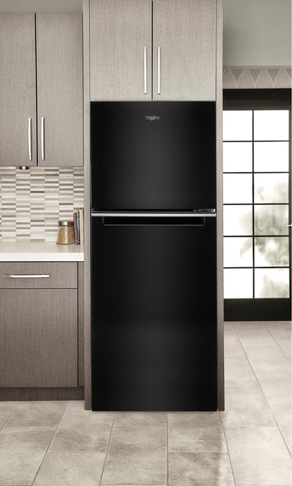 Whirlpool 24\" 11.6 Cu. Ft. Top-Mount Refrigerator - Black - WRT112CZJB