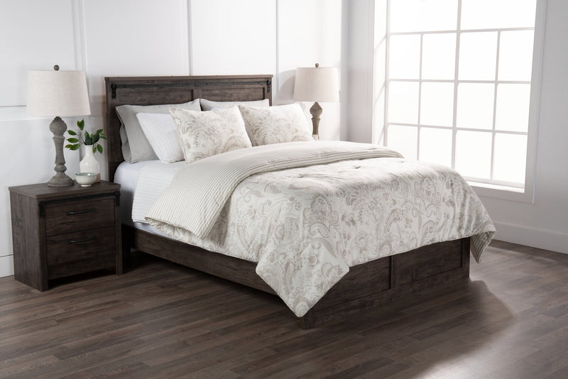 Indie Paisley 3-Piece King Comforter Set