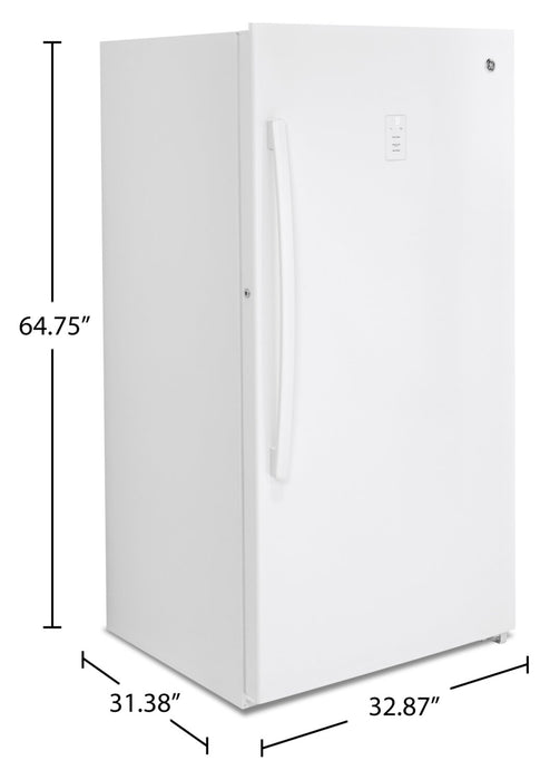 GE 17.3 Cu. Ft. Upright Freezer - FUF17SMRWW