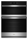 Whirlpool 30\" 4.3 Cu. Ft. Electric Combination Wall Oven with True Convection - Fingerprint Resistant Stainless Steel - WOEC7027PZ