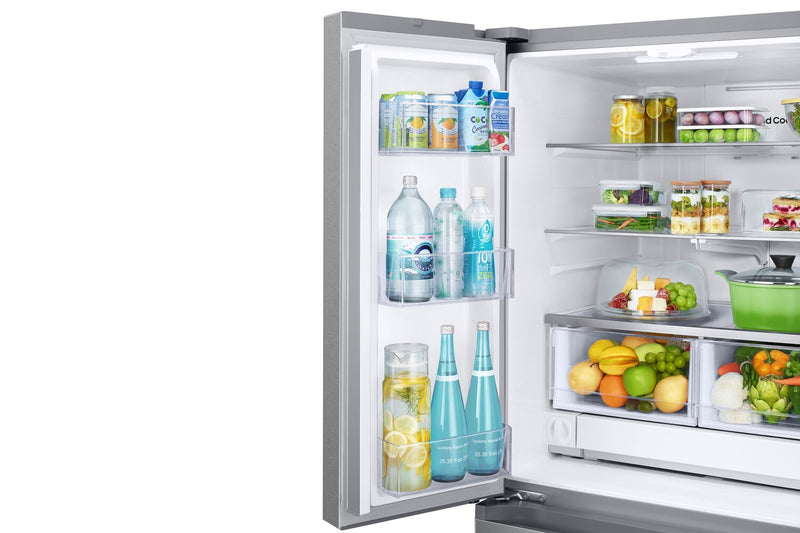 Samsung 33\" 24.5 Cu. Ft. French-Door with Dual Auto Ice Maker Refrigerator - Stainless Steel - RF25C5151SR/AA