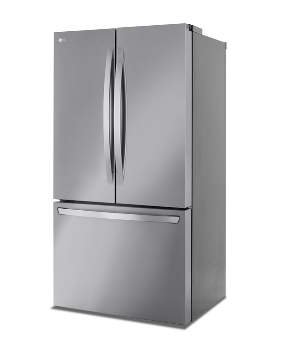 LG 36\" 27 Cu. Ft. French-Door Counter-Depth MAX™ Refrigerator - Smudge Proof Stainless Steel - LRFLC2706S