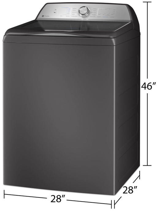 Profile 5.8 Cu. Ft. Infusor Washer with Smarter Wash Technology and FlexDispense™Wi-Fi - PTW600BPRDG