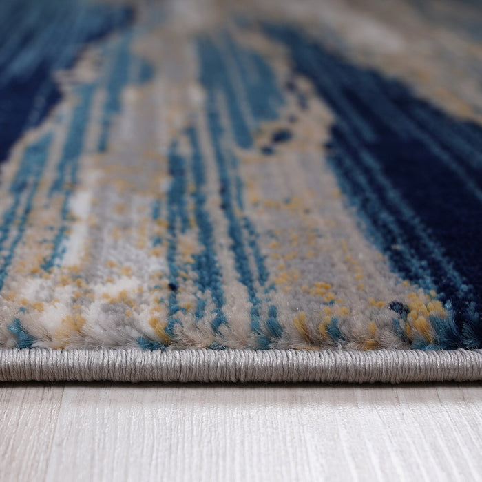 Simone Blue Area Rug - 5'3\" x 7'5\"