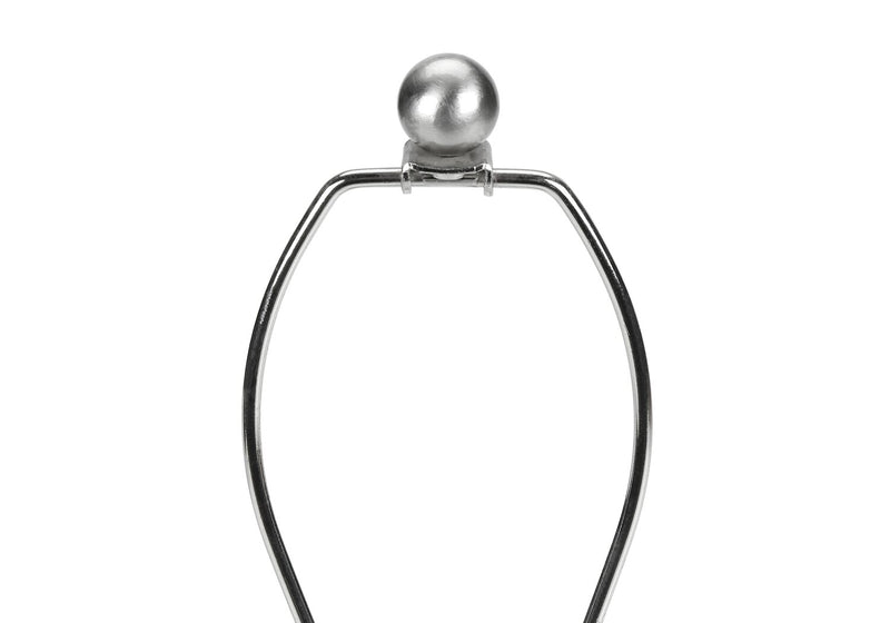 25\" Cream Textured Ceramic Table Lamp with Ginger Shade