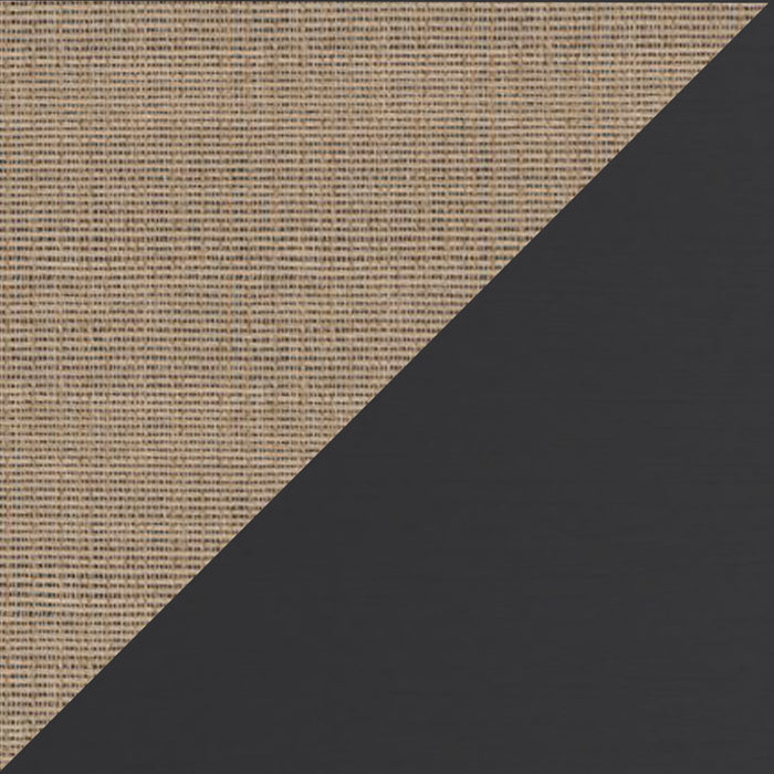 Kylo Bedroom 6-Drawer Dresser, 59\"W x 33.9\"H, Modern Mid-Century - Two-tone Black & Beige