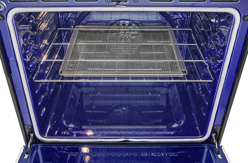 LG Studio 6.3 Cu. Ft. Smart Gas Range with Instaview & Air Fry - Smudge Proof Stainless Steel - LSGS6338F