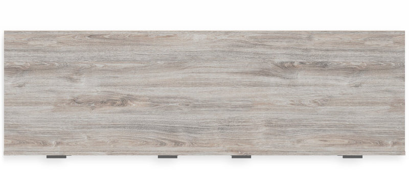 Zen Bedroom 6-Drawer Dresser, 62\"W x 35.6\"H - Grey