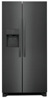 Frigidaire 33\" 22.3 Cu. Ft. Standard-Depth Side-by-Side Refrigerator - Black Stainless Steel - FRSS2323AD