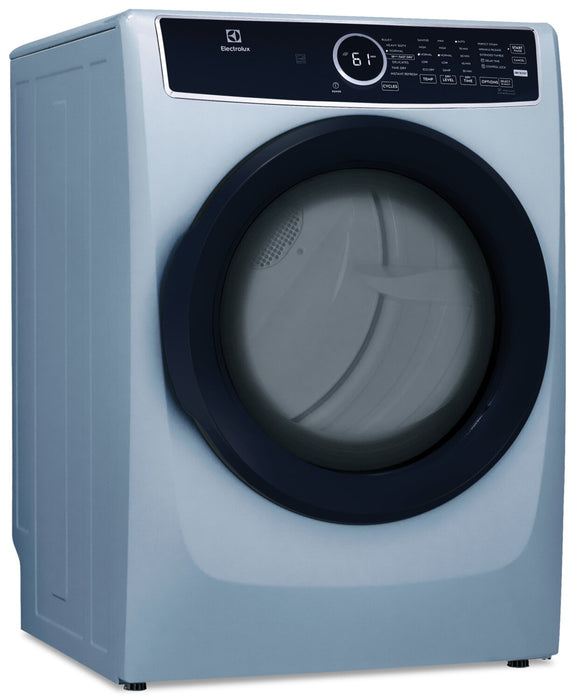 Electrolux 8 Cu. Ft. Gas Dryer with Steam - Glacier Blue - Stackable - ELFG7437AG