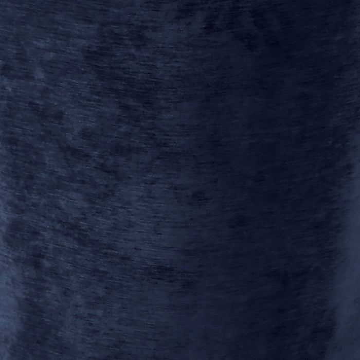 Lexi Dining Chair with Velvet-Look Fabric, Metal - Blue