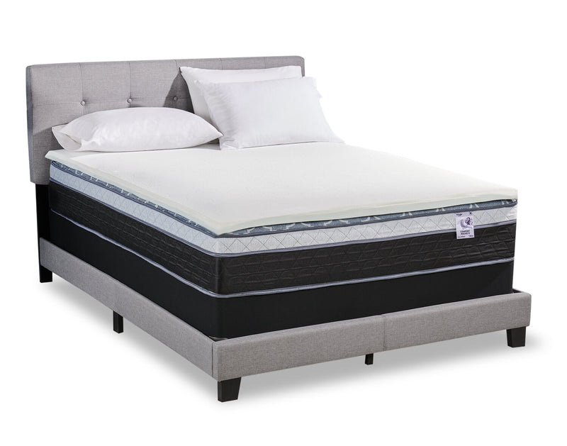 Springwall 2\" Silver Luxury Firm Full Mattress Topper