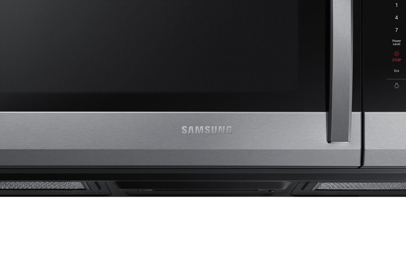 Samsung 1.7 Cu. Ft. Over-the-Range Microwave with 300 CFM and Auto Cook & Reheat - Stainless Steel - ME17R7011ES/AC