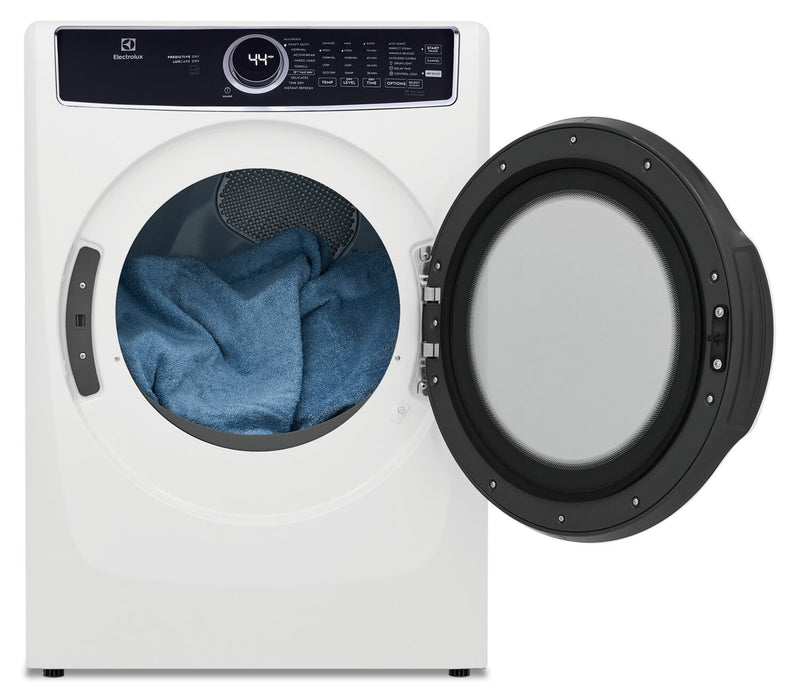 Electrolux 8 Cu. Ft. Electric Dryer with Steam - White - Stackable - ELFE753CAW