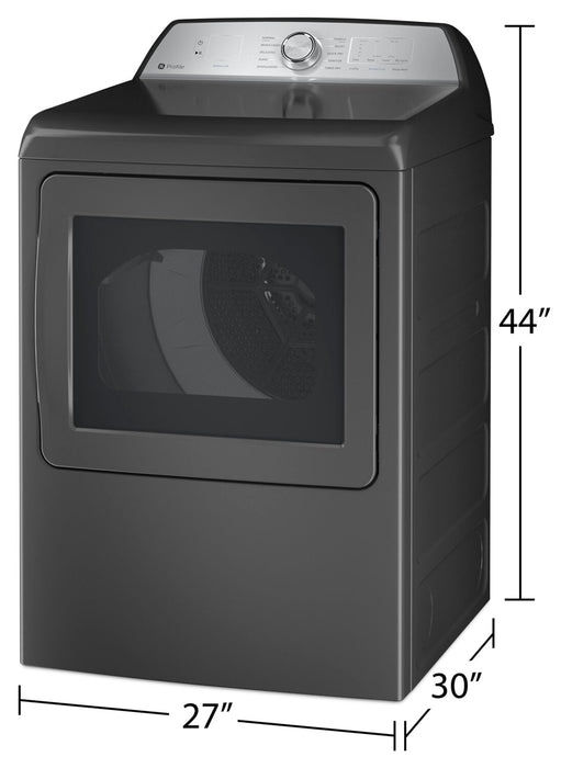 Profile 7.4 Cu. Ft. Electric Dryer with Washer Link  - PTD60EBMRDG