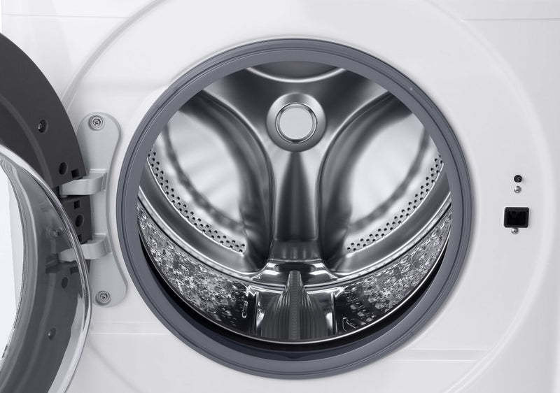 Samsung 5.2 Cu. Ft. Front-Load Washer - White - Stackable - WF45T6000AW/A5