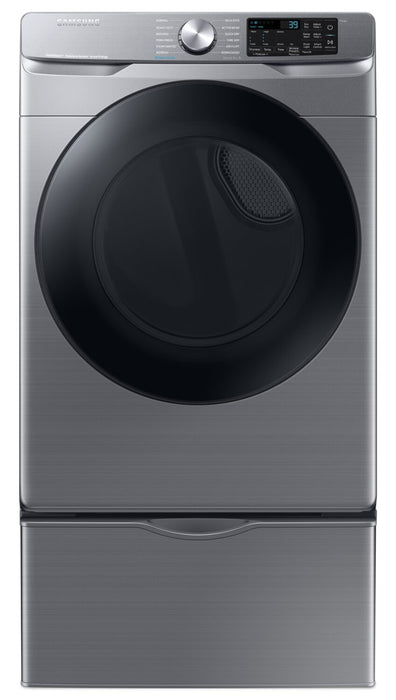 Samsung 7.5 Cu. Ft. Electric Dryer with Steam - Grey - Stackable - DVE45B6305P/AC