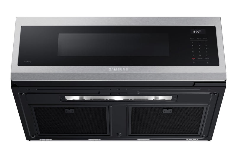 Samsung 1.1 Cu. Ft. Over-the-Range Microwave with 550 CFM and Wi-FI - Stainless Steel - ME11A7710DS/AC