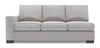 Sofa Lab Track LAF Sofa Bed - Luna Domino