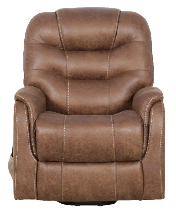 Landon 34\" Microfibre Power Lift Reclining Chair - Brown