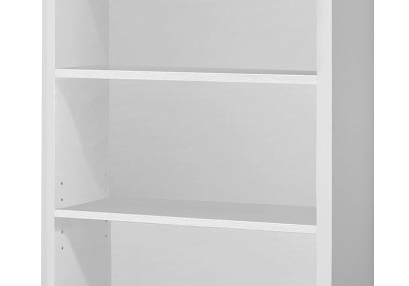 Slade 23.75\" 4-Shelf Bookcase - White