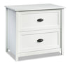 Cayla 33.39\" 2-Drawer Filing Cabinet - Soft White