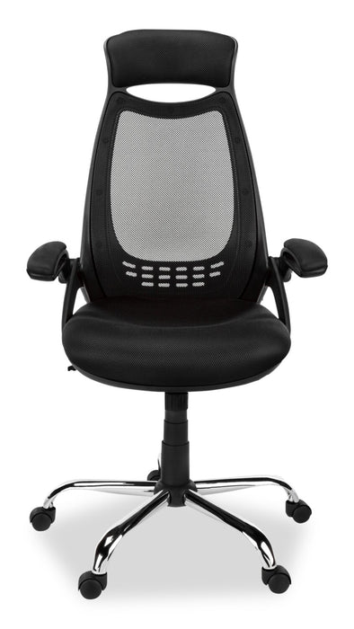 Kegan 28\" Executive Mesh Office Chair - Black