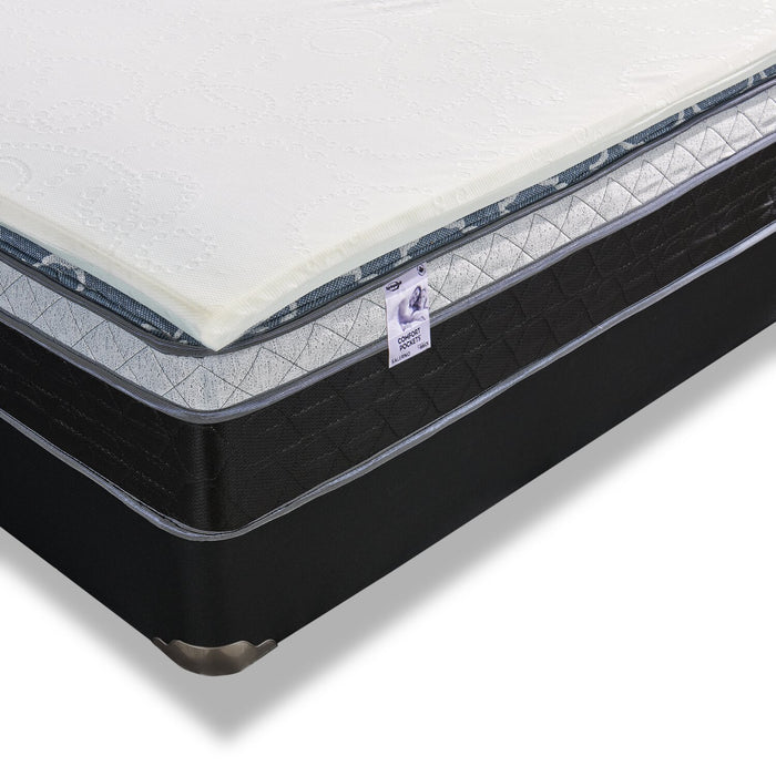 Springwall 2\" Silver Luxury Firm Full Mattress Topper