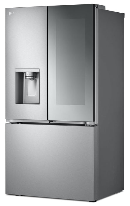 LG 36\" 31 Cu. Ft. French-Door Standard-Depth MAX™ Refrigerator - Smudge Proof Stainless Steel - LRYKS3106S
