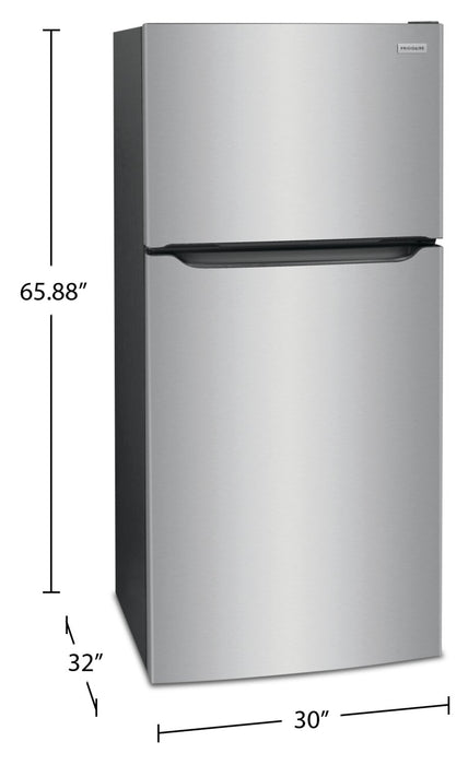 Frigidaire 30\" 20 Cu. Ft. Top-Mount Refrigerator - Stainless Steel - FFTR2045VS