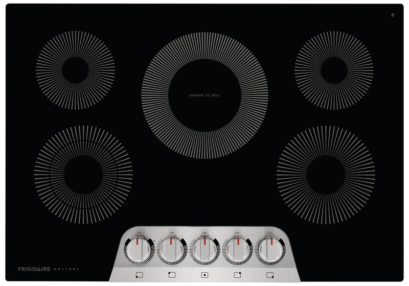 Frigidaire Gallery 30\" 5-Element Electric Cooktop - Stainless Steel - GCCE3070AS