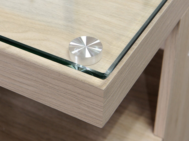 Axel 74\" 3-Piece Entertainment Centre with Electric Fireplace and Storage for TVs up to 85\"- Taupe