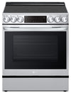 LG 6.3 Cu. Ft. Smart Electric Range with Air Fry and ProBake Convection® - Smudge Proof Stainless Steel - LSEL6335F