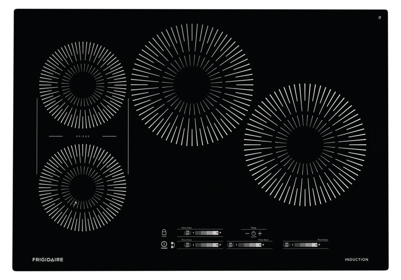 Frigidaire 30\" 4-Element Induction Cooktop - Black - FCCI3027AB