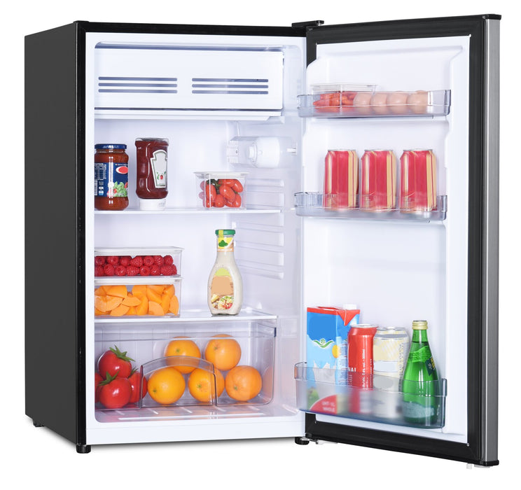 Danby 20.7\" 4.4 Cu. Ft. Single-Door Mini Fridge - Stainless Steel - DCR044B1SLM